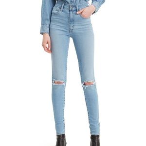 Levi’s Mile High Super Skinny High Rise Jeans